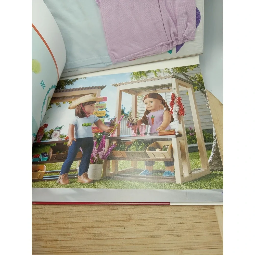 AMERICAN‎ GIRL DOLL FRIENDSHIP TEES DESIGNS BFFS CRAFTING BOOK-ARTS-HOBBIES-NEW